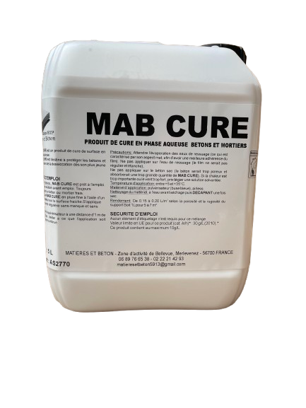 PRODUIT DE CURE BÉTON