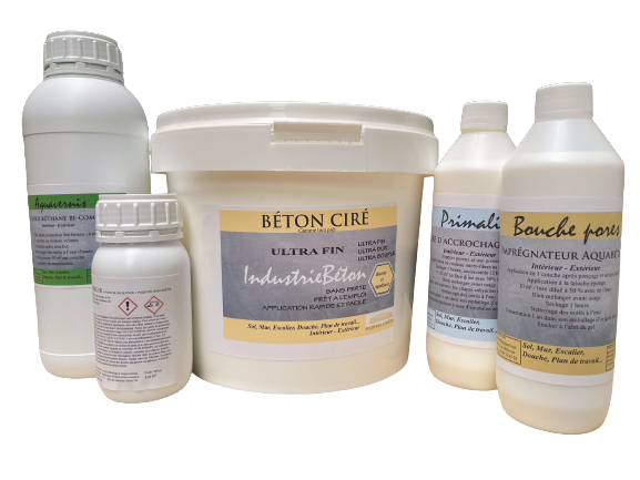 Melange beton tout sales pret