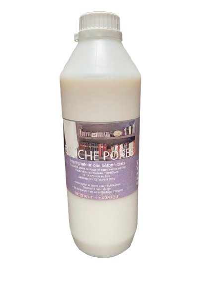 Bouche pores béton ciré Matières Minérales