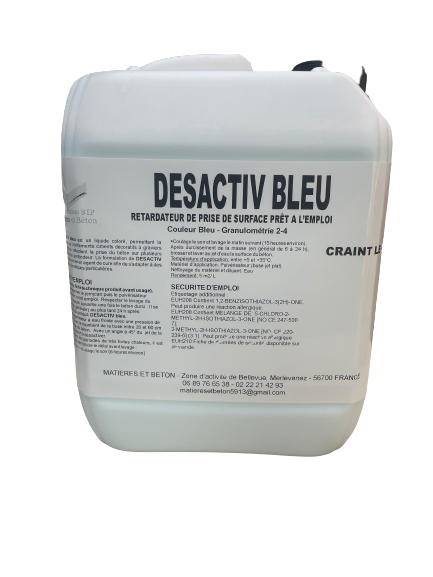 désactivant béton 5 litres