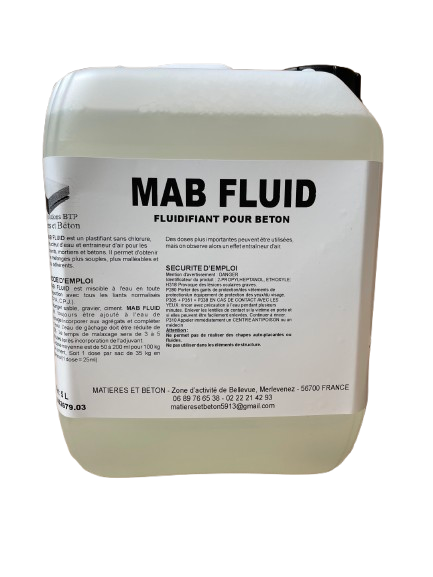 fluidifiant béton