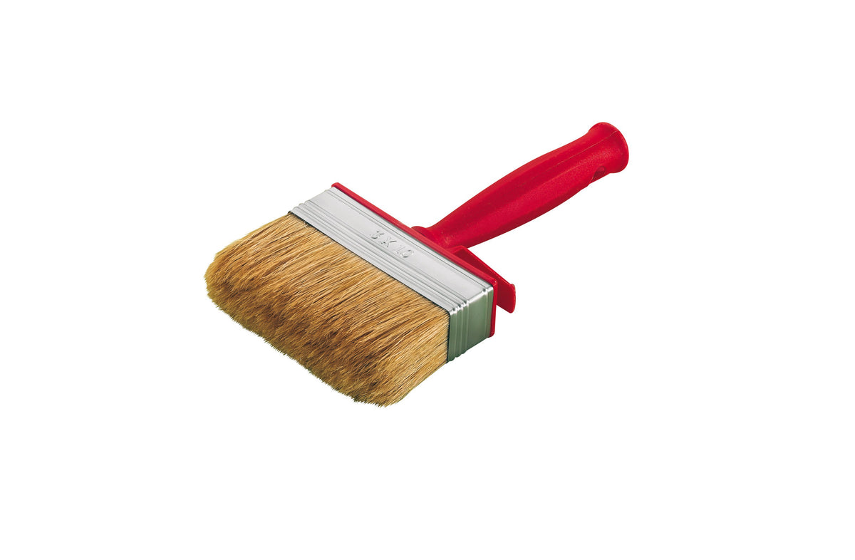 Brosse plate pour peinture à la chaux 120x30