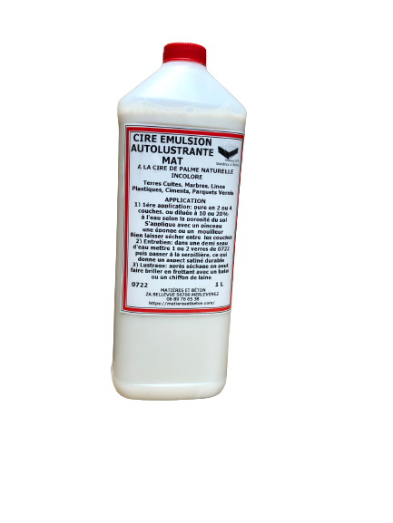 Cire autolustrante à la cire de carnauba