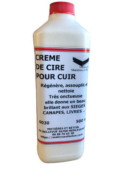 cire pour cuir