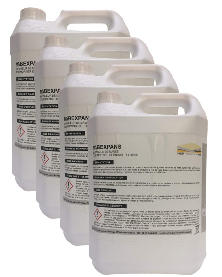 Expanseur de masse 4x5 litres