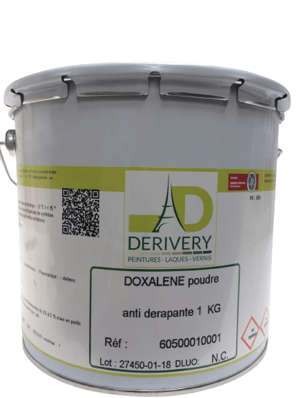 poudre anti dérapante pour peinture, vernis