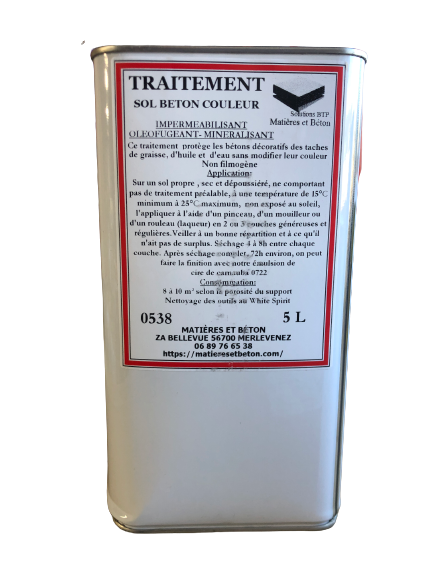 Imperméabilisant sol béton 0538