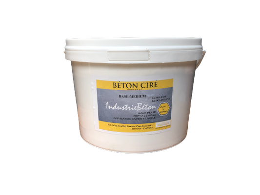 Béton ciré prêt à l'emploi médium
