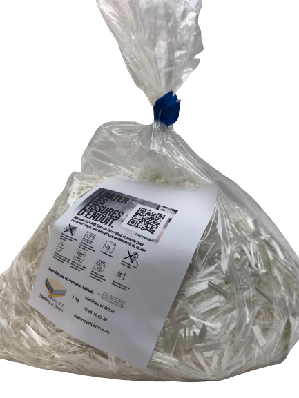 fibre de verre V13 pour enduit, chape - 1kg