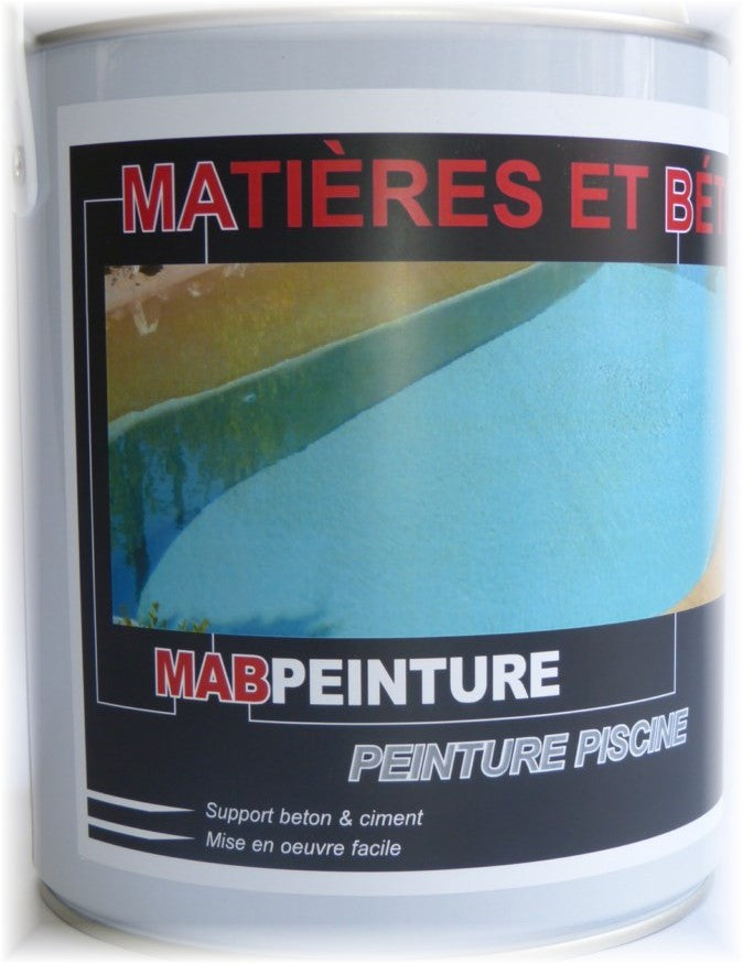 Peinture piscine béton et silico-marbreux