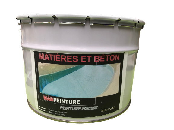 Peinture piscine béton et silico-marbreux