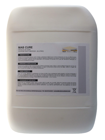 produit de cure béton