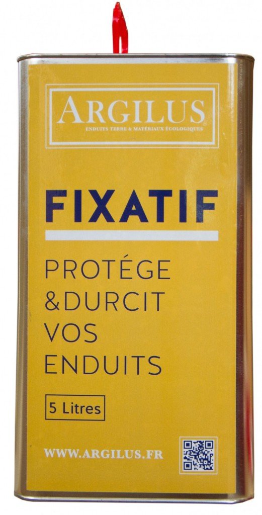 Protection enduit d'argile Fixatif Argilus