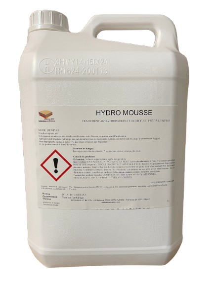 Traitement anti-mousse et hydrofuge