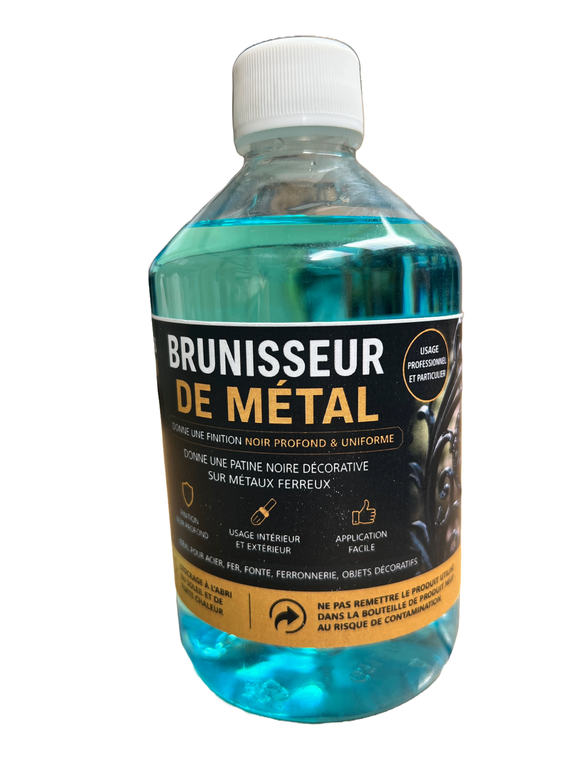 Brunisseur de métaux, patine à froid