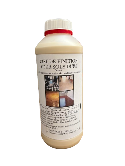 Cire naturelle de finition pour sol