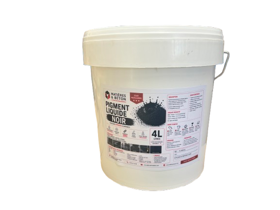 PIGMENT LIQUIDE NOIR POUR BÉTON