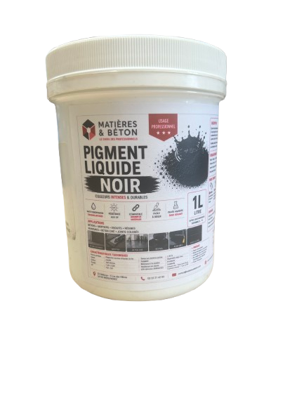 COLORANT LIQUIDE NOIR POUR BÉTON