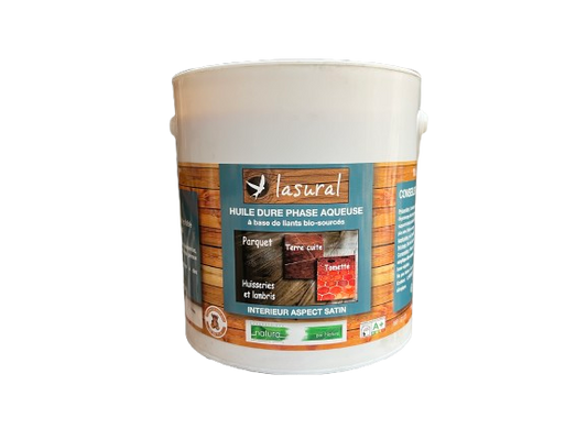 Huile dure phase aqueuse biosourcée