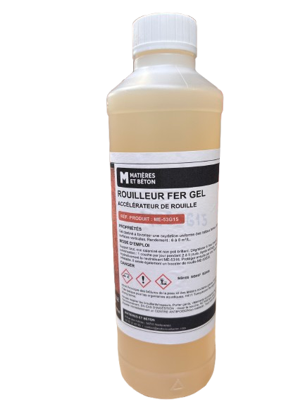 Rouilleur fer gel pour métaux ferreux