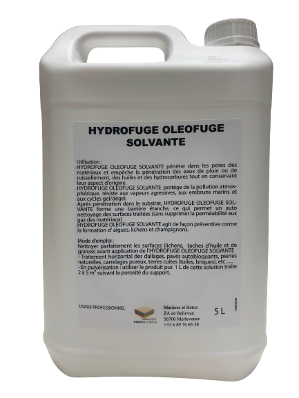 protection renforcée hydro/oléofuge en phse solvant